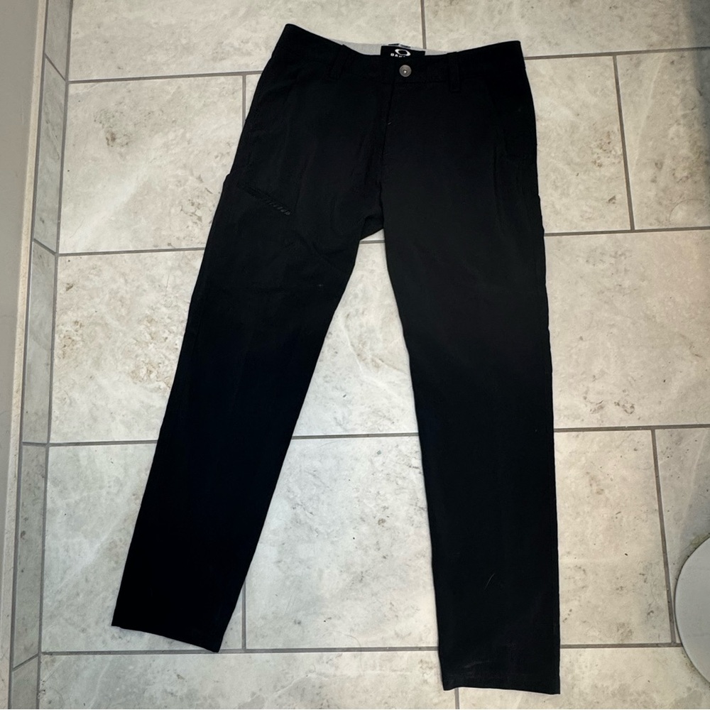 Oakley Golf Pants Mens Lightweight RN# 96548 CA# 35460 Black Size 30X30Stretch